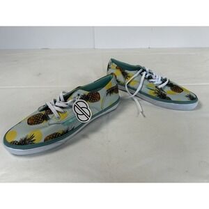 NWT Radii AXEL Mint Pineapple Lace Up Sneakers Shoes Men's Size 8 FM1052